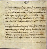 Firenze, Archivio di Stato, 
                    Mediceo avanti il Principato, filza XXVIII, n. 701